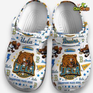 Ucla Bruins NCAA Sport Crocs Shoes For Men and Women - Image 1