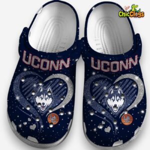 Uconn Huskies NCAA Sport Crocs Shoes For Men and Women - Image 2