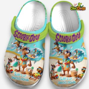 Scooby Doo Cartoon Classic Crocs For Men, Women, Kids - Image 1
