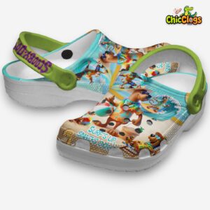 Scooby Doo Cartoon Classic Crocs For Men, Women, Kids - Image 3