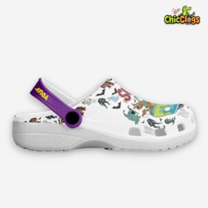 Scooby Doo Cartoon Classic Crocs For Men, Women, Kids - Image 4