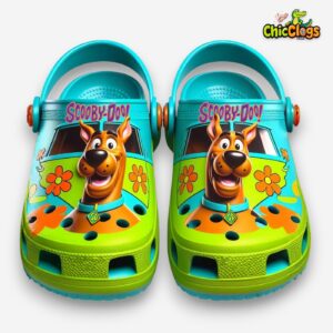 Scooby Doo Cartoon Classic Crocs For Men, Women, Kids - Image 6