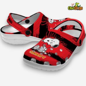 Snoopy Cartoon Classic Crocs For Men, Women, Kids - Image 6