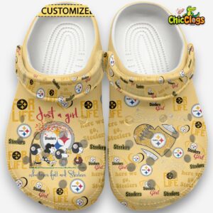 Snoppy x Pittsburgh Steelers NFL Sport Classic Crocs For Men, Women, Kids - Image 2