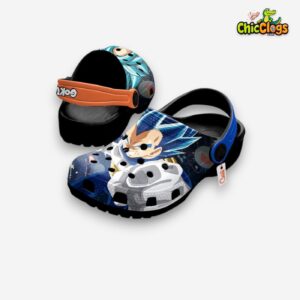 Son Goku and Vegeta Dragon Ball Anime Classic Crocs For Men, Women, Kids - Image 1
