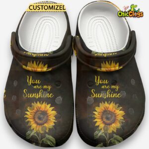 Sunflower Quotes Life Classic Crocs For Men, Women, Kids - Image 1