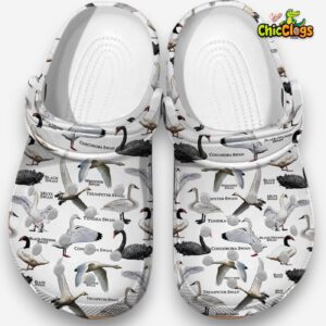 Swans Of The World Classic Crocs For Men, Women, Kids - Image 3