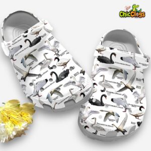 Swans Of The World Classic Crocs For Men, Women, Kids - Image 7