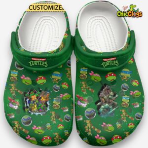 Teenage Mutant Ninja Turtles Cartoon Movie Classic Crocs For Men, Women, Kids - Image 2