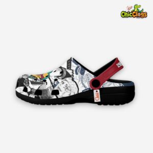 Tengen Uzui Demon Slayer Anime Classic Crocs For Men, Women, Kids - Image 2