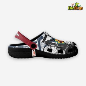 Tengen Uzui Demon Slayer Anime Classic Crocs For Men, Women, Kids - Image 3