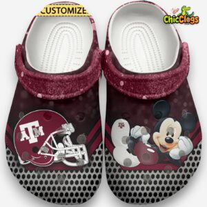Texas A&M Aggies NCAA Sport Classic Crocs For Men, Women, Kids - Image 2