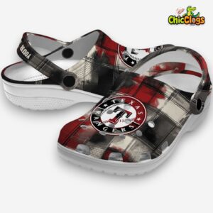 Texas Rangers MLB Sport Classic Crocs For Men, Women, Kids - Image 2