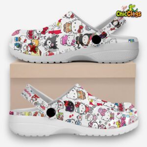 The Adventures Of Hello Kitty And Friends TV Series Classic Crocs For Men, Women, Kids - Image 1