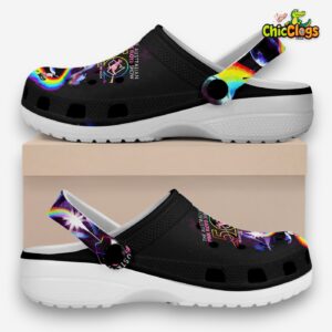 Pink Floyd The Dark Side Of The Moon Album Music Classic Crocs For Men, Women, Kids - Image 2