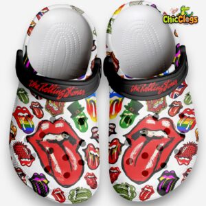 The Rolling Stones Music Classic Crocs For Men, Women, Kids - Image 4