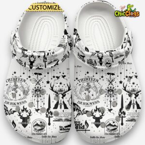 Throne Of Glass Book Classic Crocs For Men, Women, Kids - Image 2