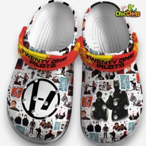 Twenty One Pilots Music Classic Crocs For Men, Women, Kids - Image 3