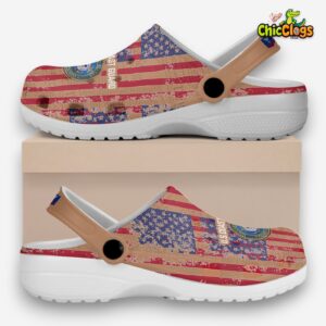 US Coast Guard Army Classic Crocs For Men, Women, Kids - Image 2