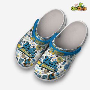 UCLA Bruins NCAA Sport Classic Crocs For Men, Women, Kids - Image 2