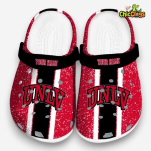 UNLV Rebels NCAA Sport Classic Crocs For Men, Women, Kids - Image 4