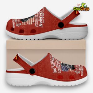 US Veteran Army Classic Crocs For Men, Women, Kids - Image 1