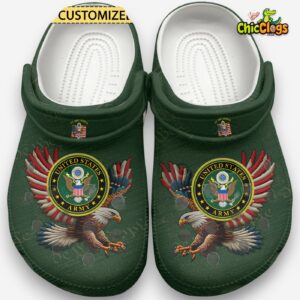 United States Army Classic Crocs For Men, Women, Kids - Image 2