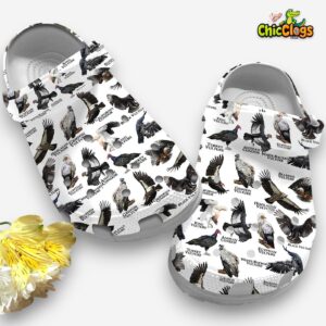Vultures Of The World Classic Crocs For Men, Women, Kids - Image 1