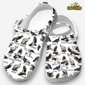 Vultures Of The World Classic Crocs For Men, Women, Kids - Image 3