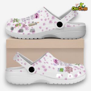 Weed Artwork Classic Crocs For Men, Women, Kids - Image 2