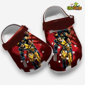 Wolverine Movie Classic Crocs For Men, Women, Kids - Image 3