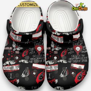 Alkaline Trio Music Classic Crocs For Men, Women, Kids - Image 2