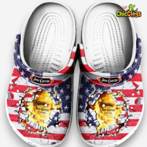 American Falg Jose Cuervo Rubber clog Shoes Comfy Footwear - Image 1
