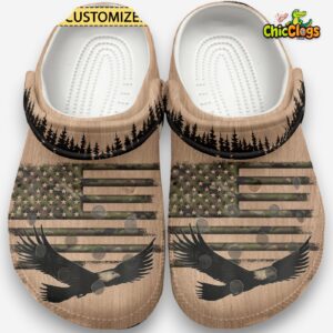 American Flag Classic Crocs For Men, Women, Kids - Image 1