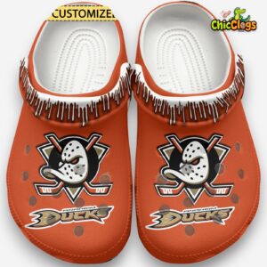 Anaheim Ducks NHL Sport Classic Crocs For Men, Women, Kids - Image 1