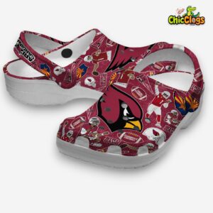 Arizona Cardinals Patterned Clogs - NFL Printed Design Crocs - Image 2
