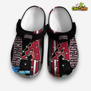 Arizona Diamondbacks Classic Crocs with Unique MLB Print Design - Image 1