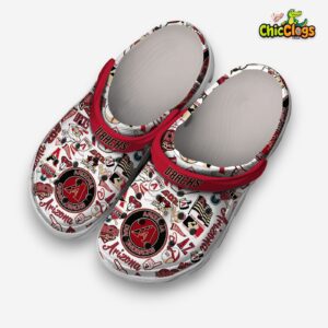Arizona Diamondbacks Printed Pattern Crocs Clogs - MLB Team Design Footwear - Image 2