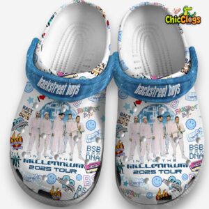 Backstreet Boys Music Classic Crocs For Men, Women, Kids - Image 4