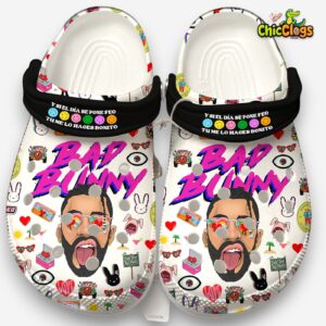 Bad Bunny Music Classic Crocs For Men, Women, Kids - Image 1