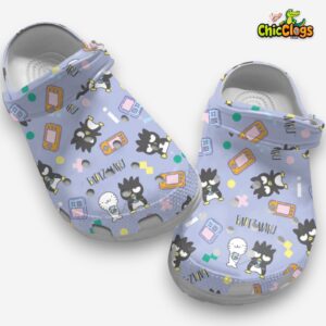 Badtz Maru Cartoon Classic Crocs For Men, Women, Kids - Image 2