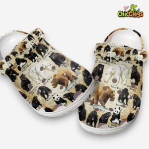 Bears Of The World Classic Crocs For Men, Women, Kids - Image 5