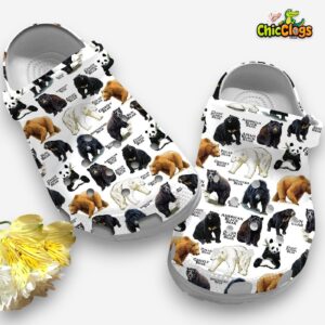 Bears Of The World Classic Crocs For Men, Women, Kids - Image 7