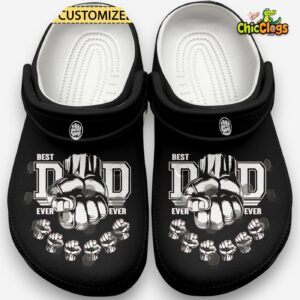 Best DAD Ever Father's Day Classic Crocs For Men, Women, Kids - Image 2