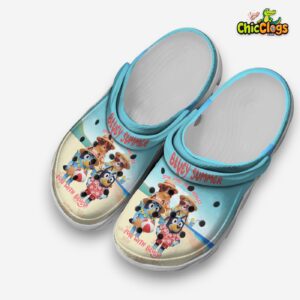 Bluey Cartoon Classic Crocs For Men, Women, Kids - Image 3