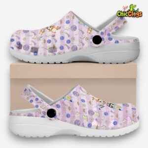 Bluey Cartoon Movie Classic Crocs For Men, Women, Kids - Image 1