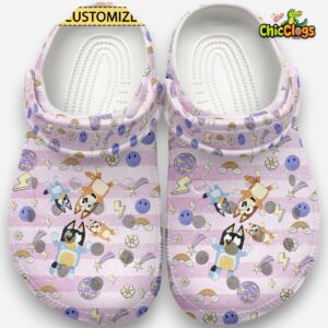 Bluey Cartoon Movie Classic Crocs For Men, Women, Kids - Image 2