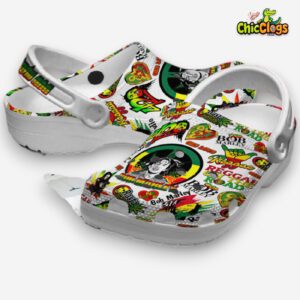 Bob Marley Music Classic Crocs For Men, Women, Kids - Image 2