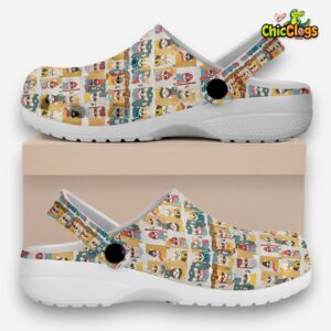 Bossy Corgi Animal Classic Crocs For Men, Women, Kids - Image 1
