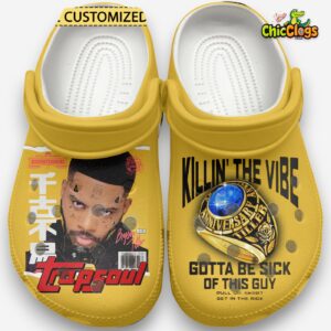 Bryson Tiller Single Classic Crocs For Men, Women, Kids - Image 2